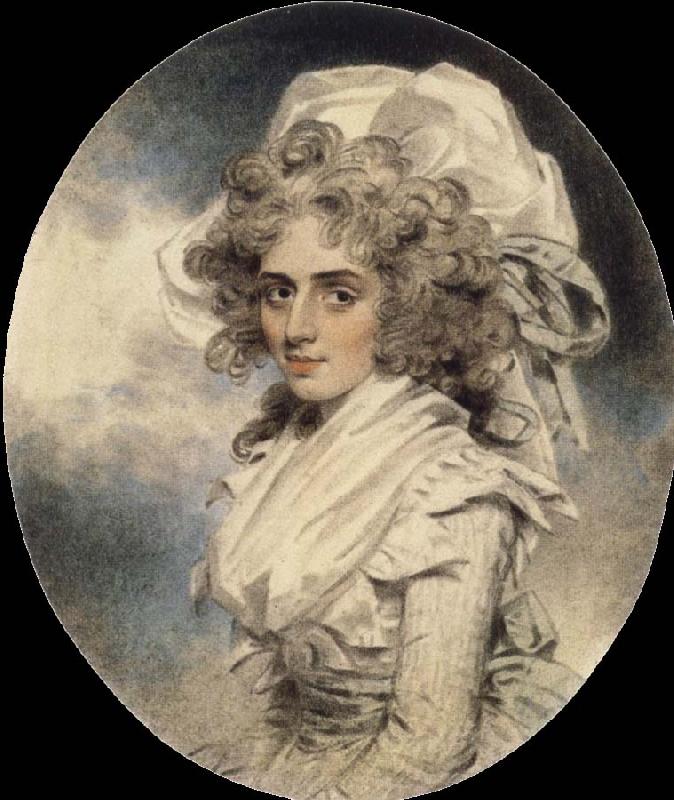 John Downman Portrait of Mrs.Siddons oil painting picture